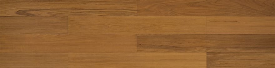 ミャンマー チーク（長さ909ｍｍ） 複合（挽板）一枚もの（床暖房兼用）ナチュラルフローリング