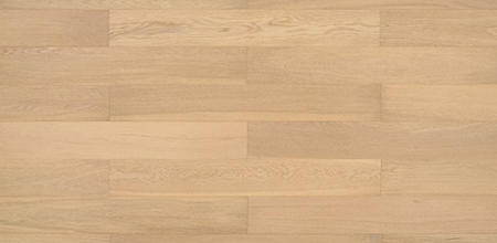 オーク（ナラ）（長さ909ｍｍ）複合（単板1ｍｍ）一枚もの（床暖房兼用）ナチュラル（ブラッシュ）フローリング OK5AN（着色つや消しウレタン：白木風）