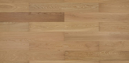 オーク（ナラ）（長さ909ｍｍ）複合（単板1ｍｍ）一枚もの（床暖房兼用）ナチュラル（ブラッシュ）フローリング OK5AT（つや消しウレタン）