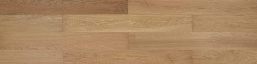 オーク（ナラ）（長さ909ｍｍ） 複合（単板1ｍｍ）一枚もの（床暖房兼用）ナチュラル（ブラッシュ）フローリング
