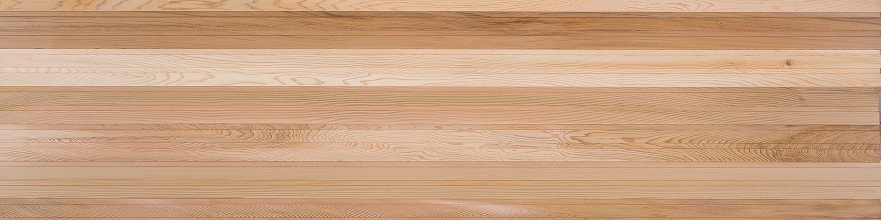 レッドシダー リブパネリング通常品（赤白）